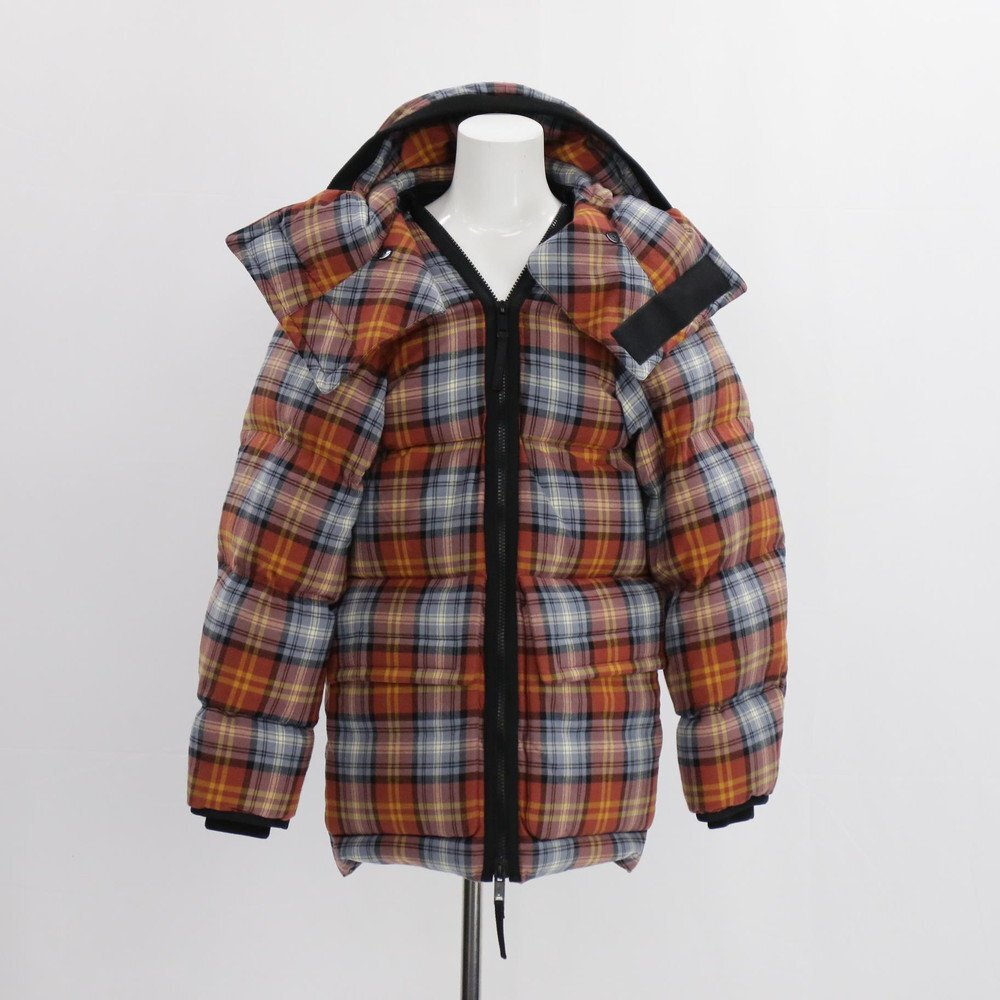 ■美品■バーバリー■チェック レイヤード トレンチ コート ダウン ジャケット アパレル アウター 防寒 ファッション メンズ EEE BR11-7_画像4