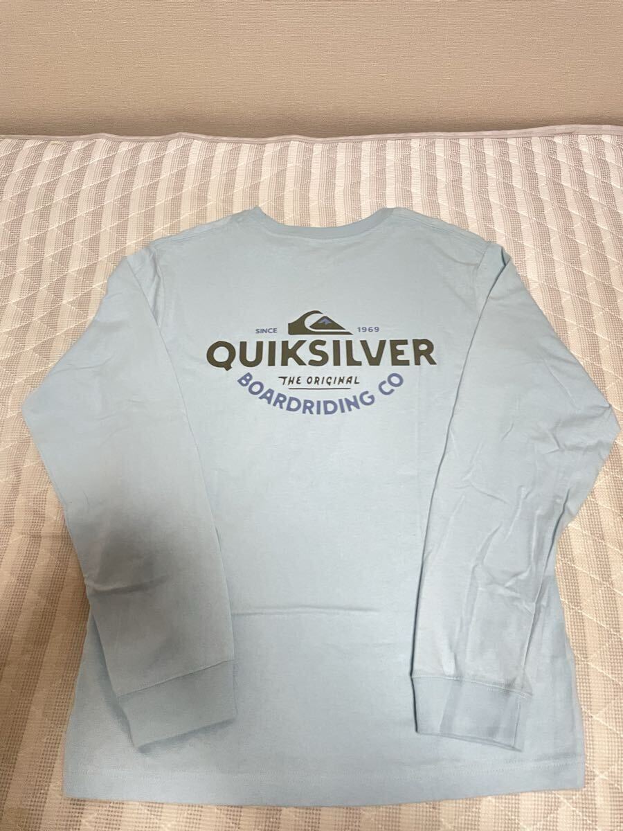新品 タグ付 QUIKSILVER クイックシルバー ロンT プリント 長袖 Tシャツ サーフ カットソー ジャケット アウター パーカー シャツ S M L _画像1