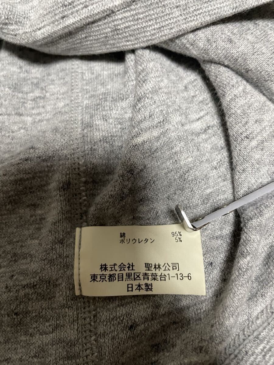 ③ 美品 ハリウッドランチマーケット ハリラン 長袖Tシャツ ロンT カットソー サーマル ストレッチフライス H刺繍 長袖 ジャケット Tシャツ_画像4