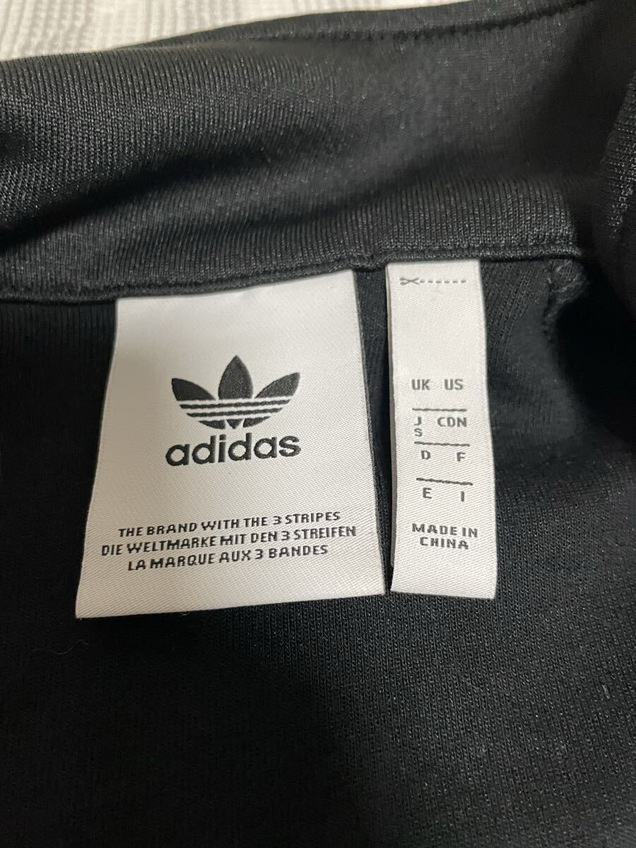 ④ 美品 adidas アディダス トラックジャケット ジャージ ランニング スニーカー ジャケット プリント アディダスオリジナルス M L 長袖_画像6