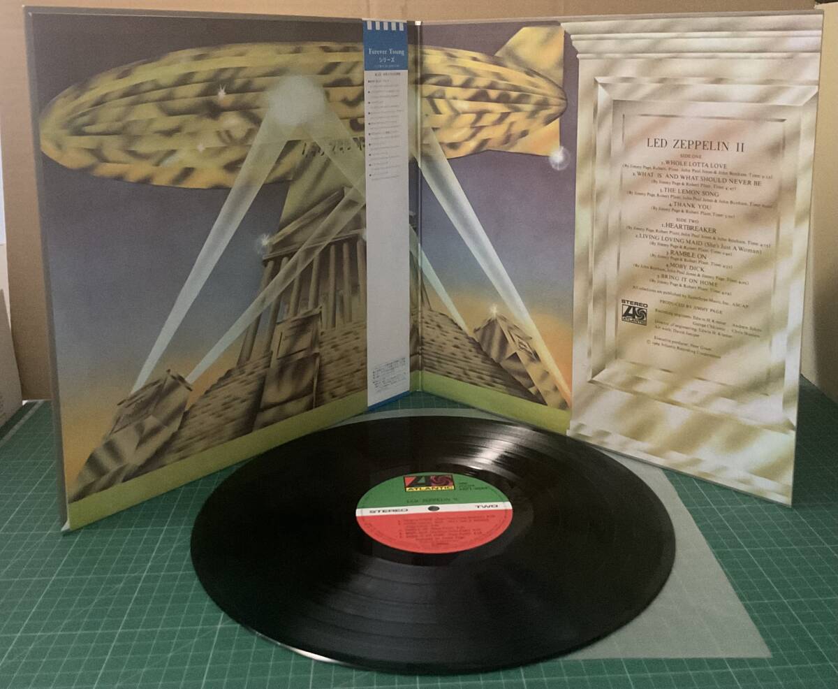 稀少国内盤Forever Young 帯付美品！　Ⅱ / Led Zeppelin_画像5