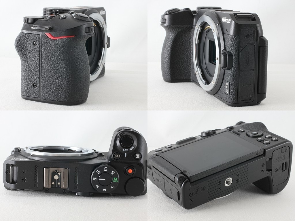 ◆新品同様◆ニコン Nikon Z30 16-50 VR レンズキット ブラック 付属品完備 元箱 ミラーレスカメラ◇M48691_画像4
