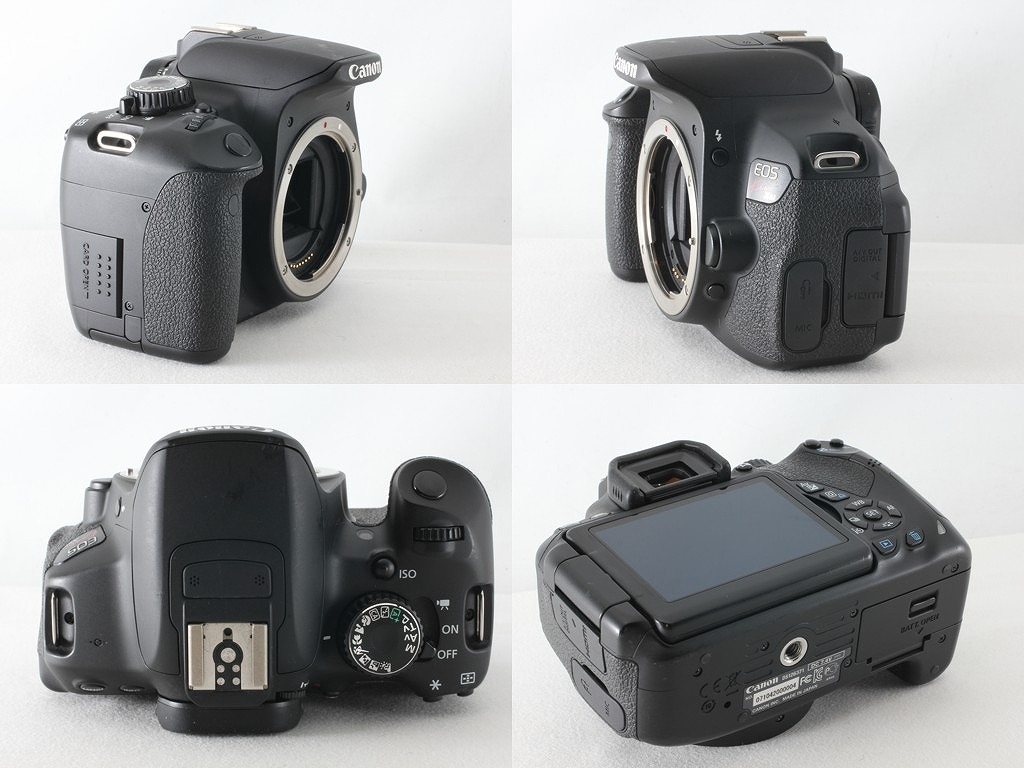 ◆超極上美品◆キヤノン Canon EOS Kiss X6i EF-S18-55 IS II レンズキット◇M48466_画像4