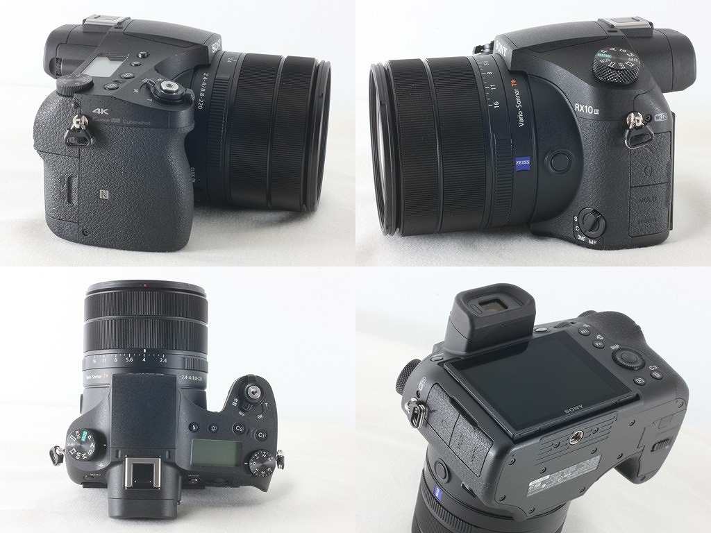 ◆超極上美品◆ソニー Sony DSC-RX10M3 ブラック 新品フード 取説 コンパクトデジタルカメラ◇M48728_画像4
