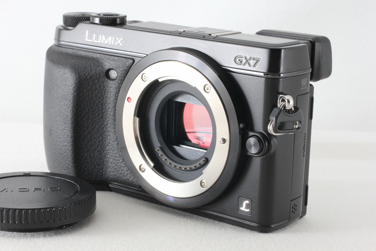 ◆極上美品◆パナソニック Panasonic LUMIX DMC-GX7 ボディ ブラック 僅か1520ショット◇M48694_画像1