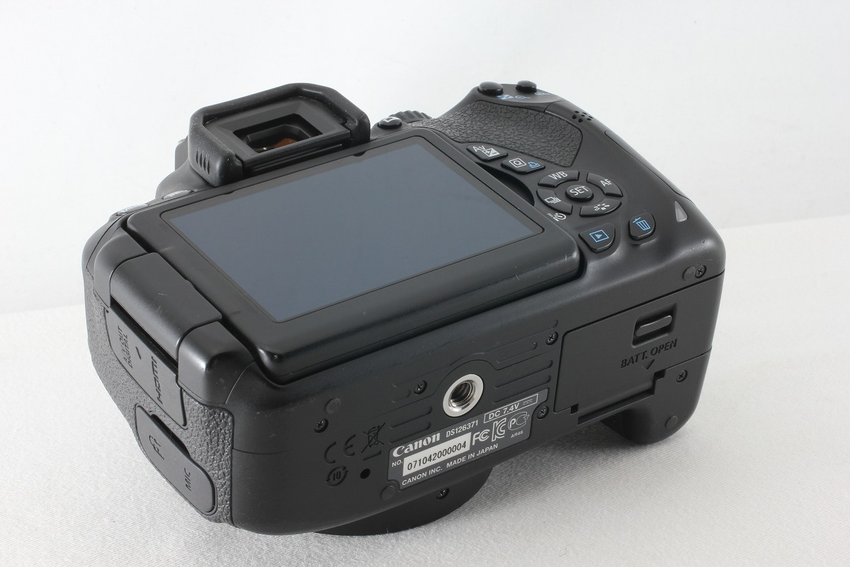 ◆超極上美品◆キヤノン Canon EOS Kiss X6i EF-S18-55 IS II レンズキット◇M48466_画像9