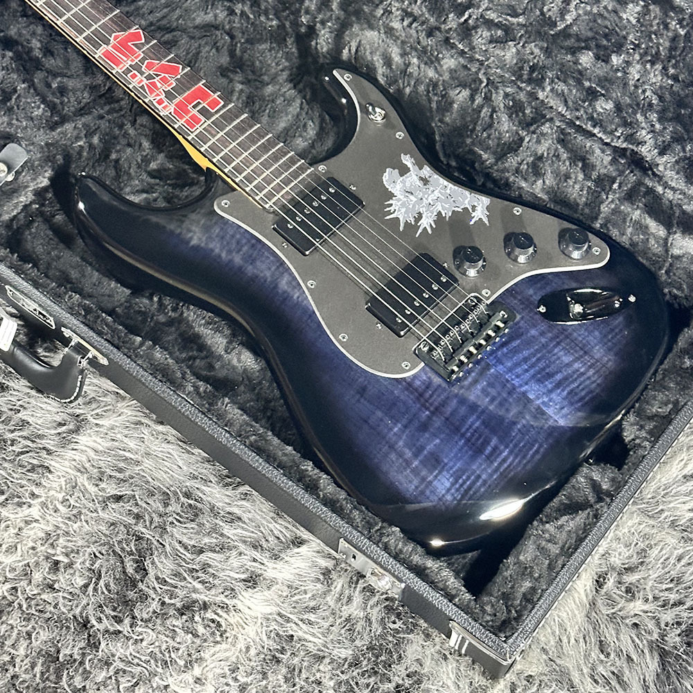 Fender Made in Japan Godzilla Stratocaster Rosewood Fingerboard Godzilla Blue_画像2