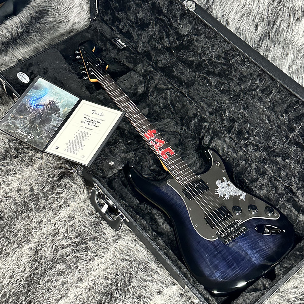 Fender Made in Japan Godzilla Stratocaster Rosewood Fingerboard Godzilla Blue_画像5