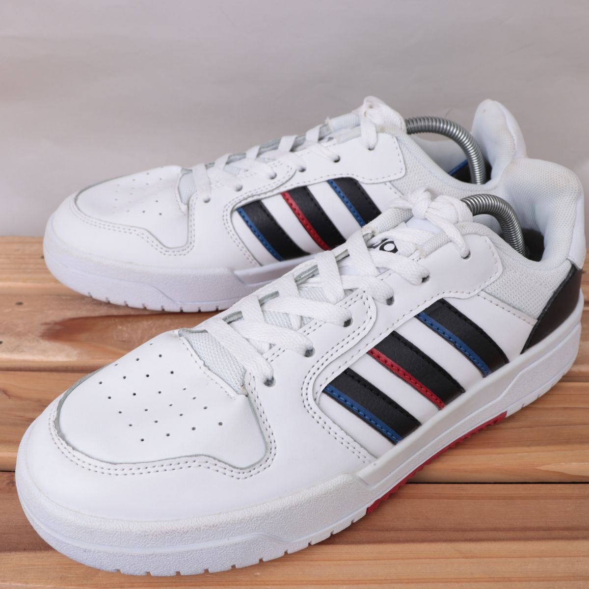 z2860 Adidas en ловушка US10 28.0cm/ белый белый чёрный черный синий красный adidas Entrap мужской спортивные туфли б/у z2860 Adidas en ловушка US10 28.0cm/ белый белый чёрный черный синий красный adidas Entrap мужской спортивные туфли б/у