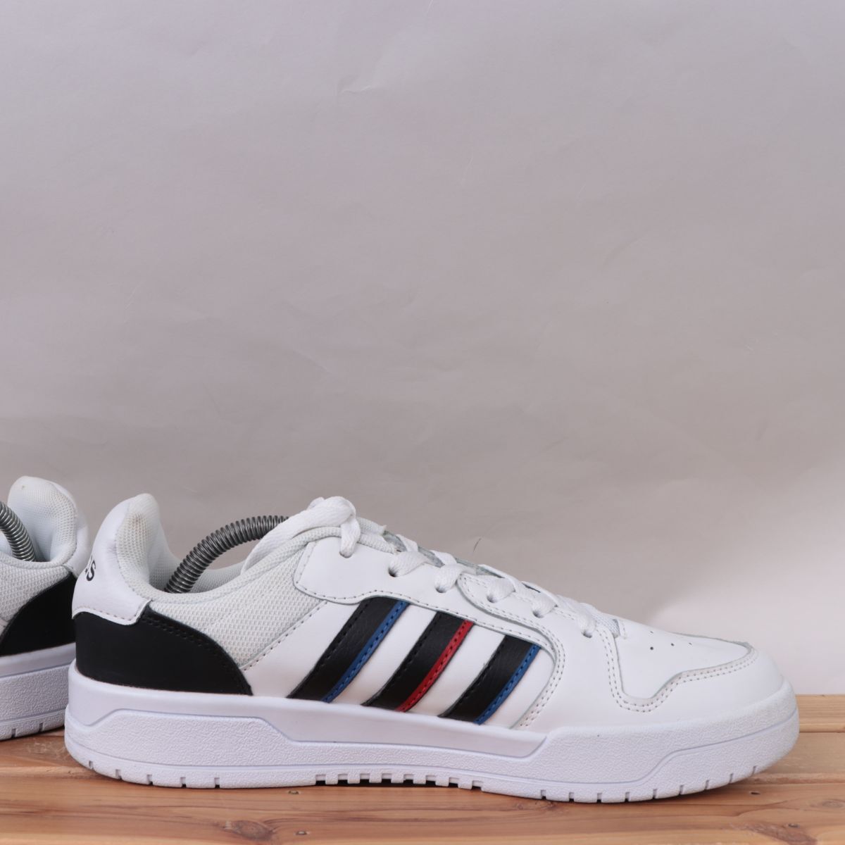 z2860 Adidas en ловушка US10 28.0cm/ белый белый чёрный черный синий красный adidas Entrap мужской спортивные туфли б/у