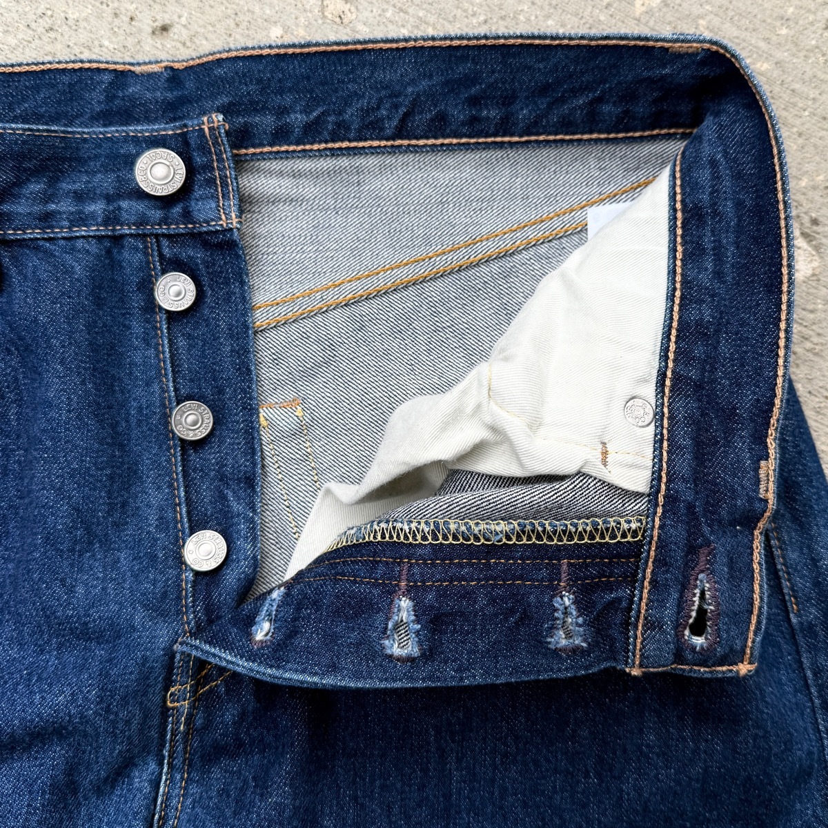 ダブルネーム 米国製 1966年モデル LEVI'S 501XX 66501-0008 W32 (W31) L36 ホワイトオーク ジーンズ デニムパンツ アメリカUSA製 60s_画像6