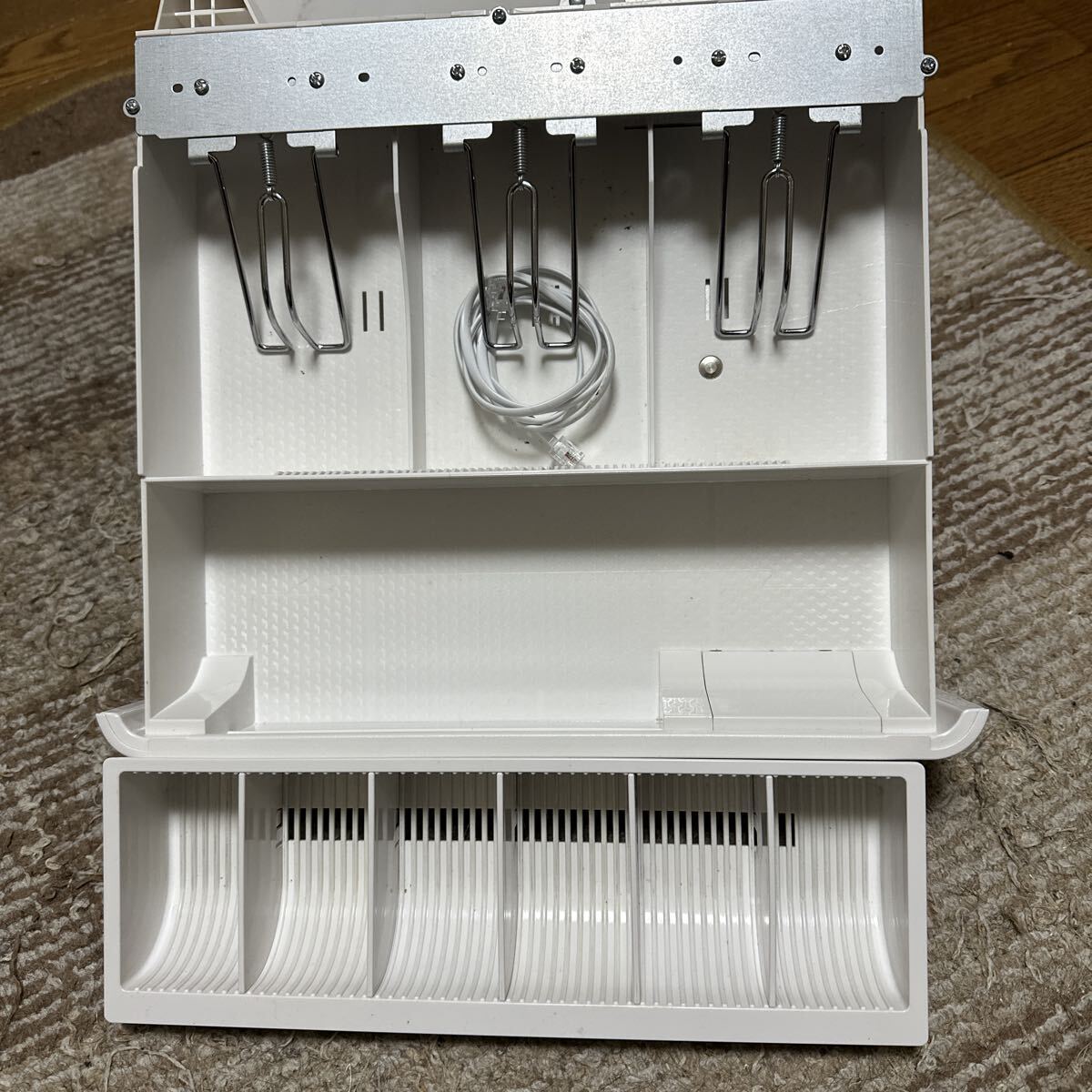 ジャンク ドロアー レジ star micronis MCD36M WT 落札者負担_画像2