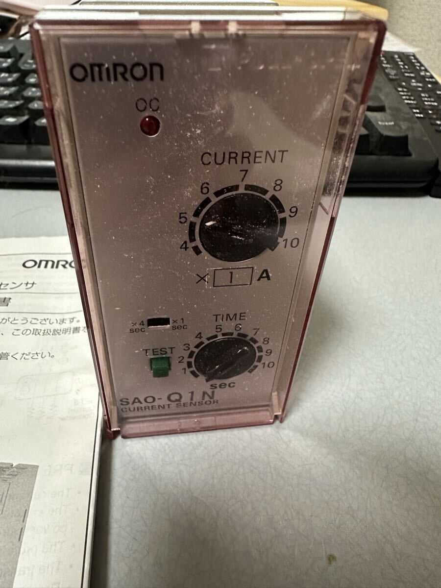 中古 omron カレント センサ SAQ Q1N 送料落札者負担_画像2
