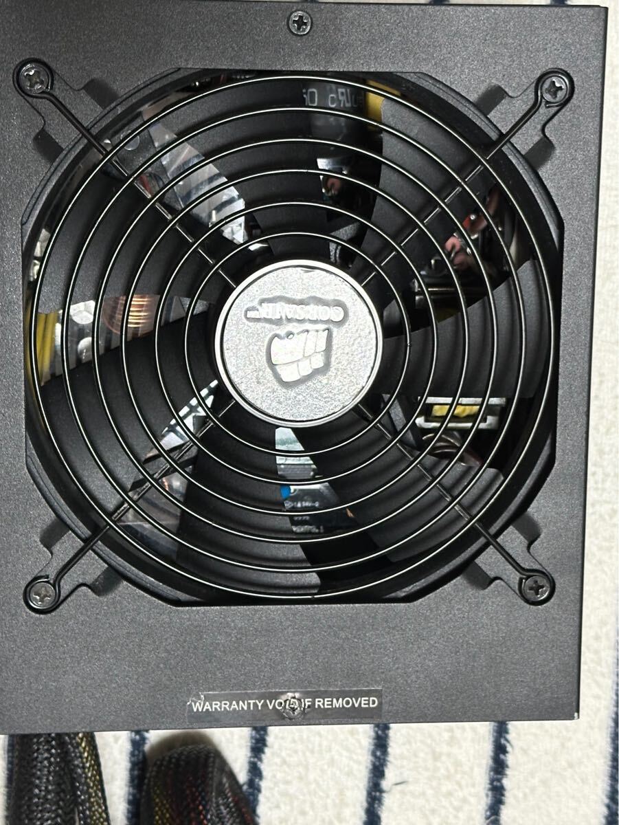 中古 動作品 corsair コルセア HX750W CMPSU 750HX 750W 電源ユニット プラグイン ケーブル 付 SATA 旧HDD用 電源ケーブル 送料無料_画像6