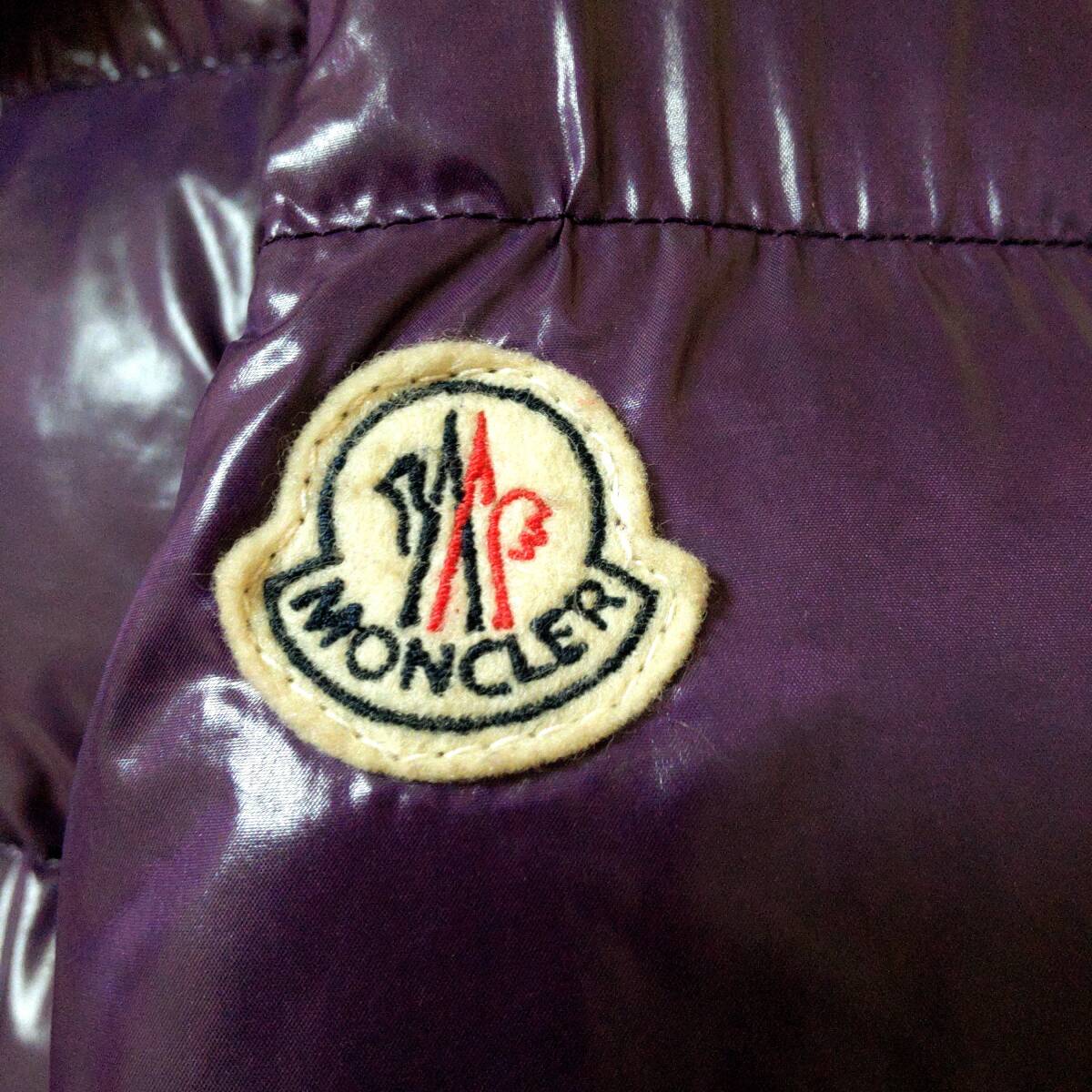MONCLER BERGERAC モンクレール BERGERAC ダウンジャケット パープル紫 OO_画像3