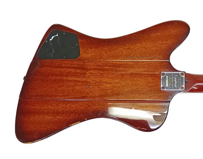 Epiphone エピフォン Thunderbird サンダーバード BASS エレキベース KOREA Uシリアル ブラウン系 ヴィンテージ 音出確認済 現状品_画像3