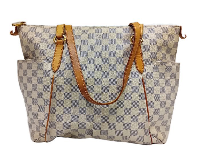 LOUIS VUITTON ルイ・ヴィトン トータリーPM N51261 トートバッグ ハンドバッグ ダミエ・アズール ゴールド金具 ヴィンテージ_画像1