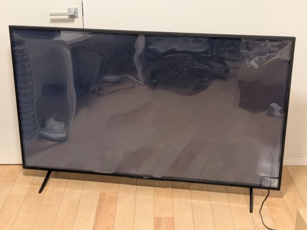 ジャンク ソニー 4K 液晶テレビ KJ-65X75WL 2023年製 SONY 液晶破損 (J471)_画像1