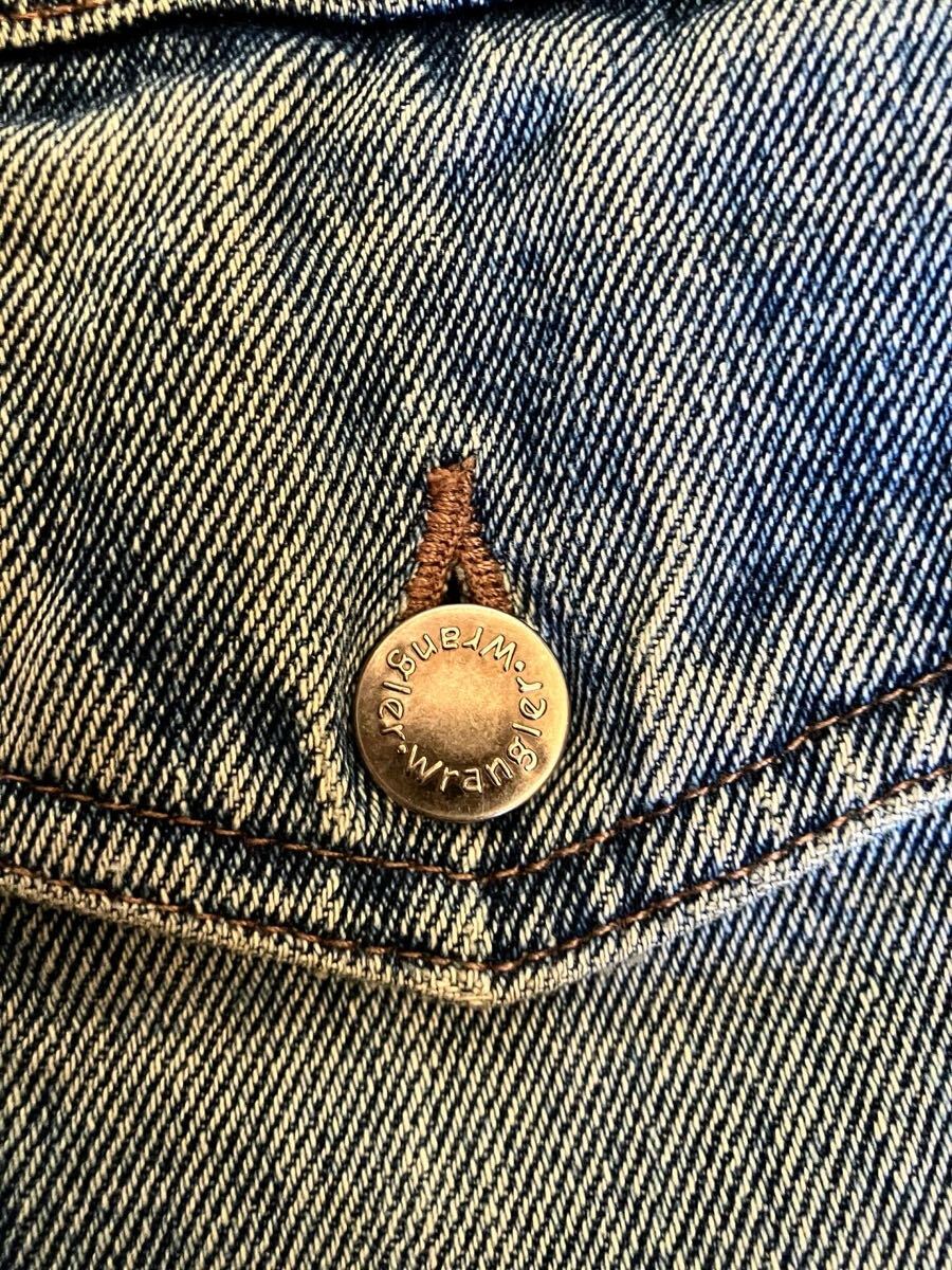【送料無料】Wrangler 裏地ブランケットライナー LEVI'S 557XX 3rd Type デニムジャケット Gジャン ラングラー ランチコート 124 111 MJ _画像6