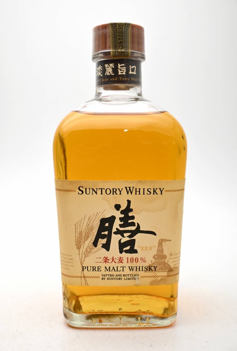 ★3571★未開栓 ウイスキー 3本 松井 ミズナラ 倉吉蒸溜所 700ml ニッカ セッション 700ml サントリー 膳 ピュアモルト 640ml_画像7