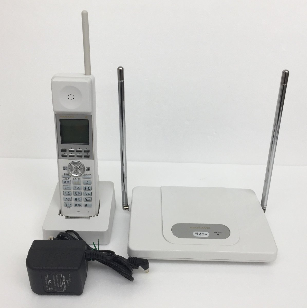 ナカヨ ビジネスフォン NYC-8iE-CLS(W) 電話機_画像1