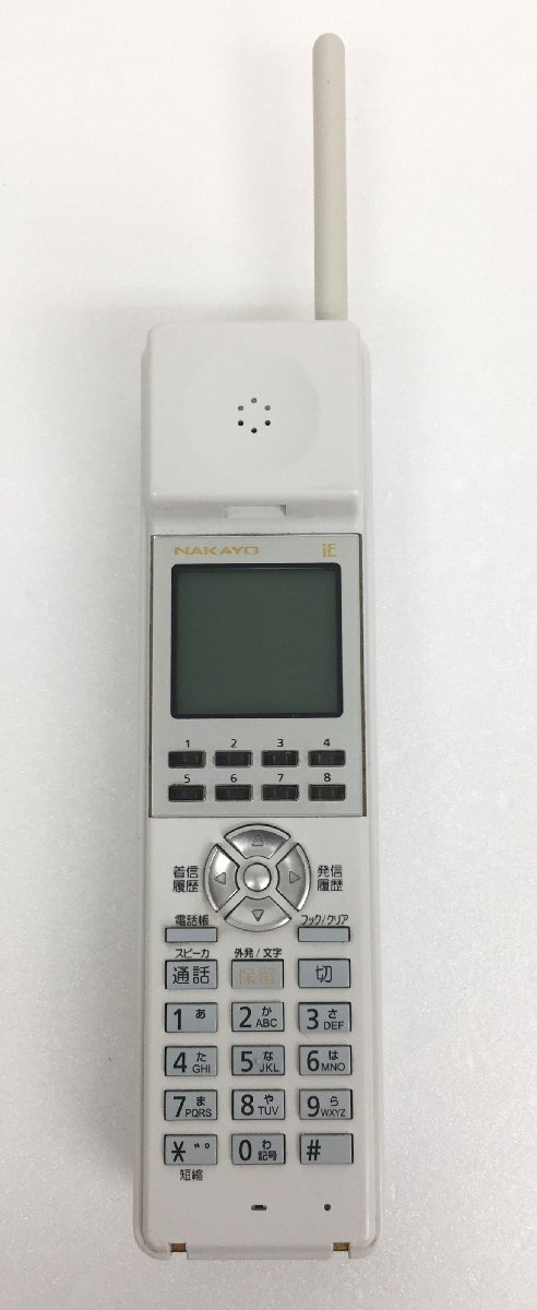 ナカヨ ビジネスフォン NYC-8iE-CLS(W) 電話機_画像2