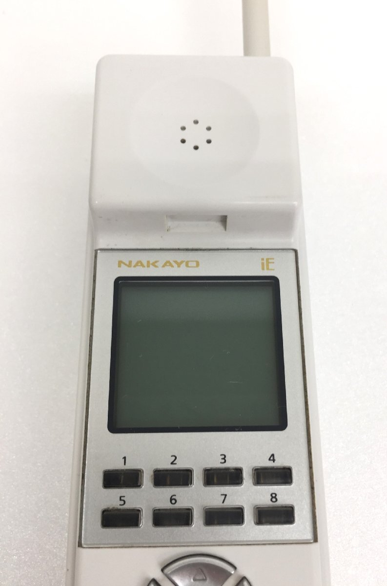 ナカヨ ビジネスフォン NYC-8iE-CLS(W) 電話機_画像3