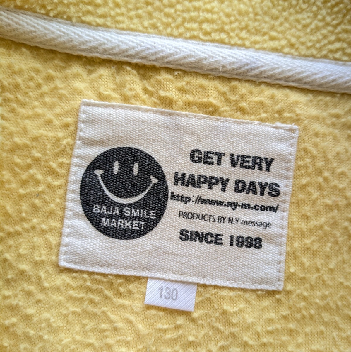 BAJA 子供服 130cm 2点セット バハスマイル ジャケット ロンT スマイリー_画像5