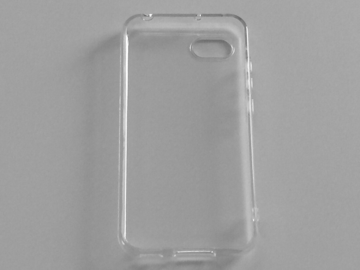 AQUOS R compact SHV41 701SH SH-M06 耐衝撃 上質 TPU ソフト 透明 クリア ケース A021_画像2