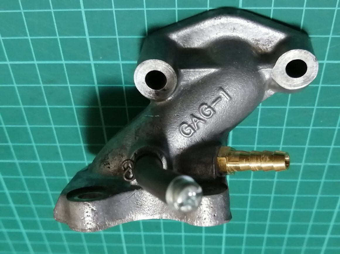 ジャイロキャノピー後期 正負圧マニホールド2 ジャイロX/UP_画像4