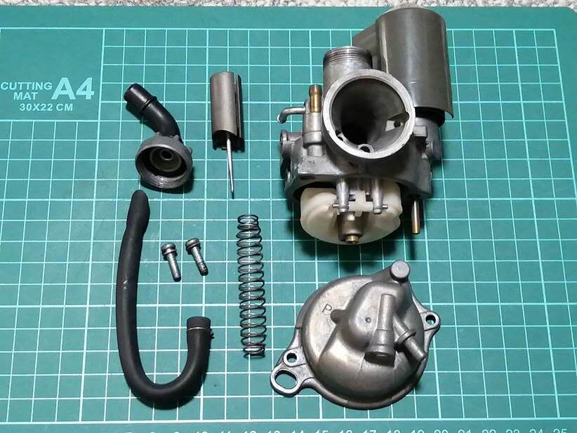 ジャイロキャノピー TA02後期 純正キャブレター 美品_画像1