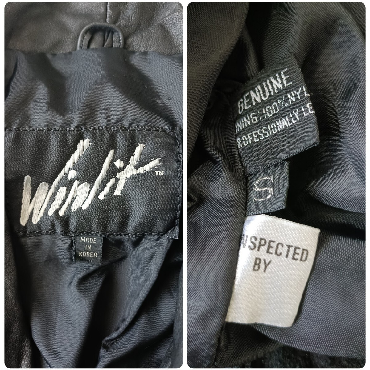 レザージャケット フリンジ ブラック スエード ヴィンテージ アメリカ古着 ライダース ウエスタン USA 本革 ベルト アメカジ ライダース M_画像9