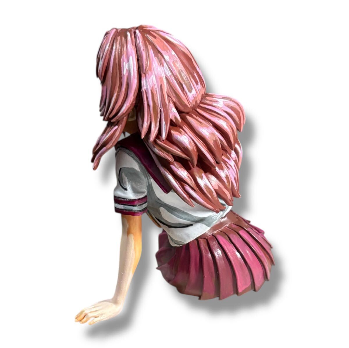 ★ 三重あい 好きな子がめがねを忘れた リペイント ★ フィギュア 美少女 ぬーどるストッパー 2D 二次元彩色 一番くじ_画像4