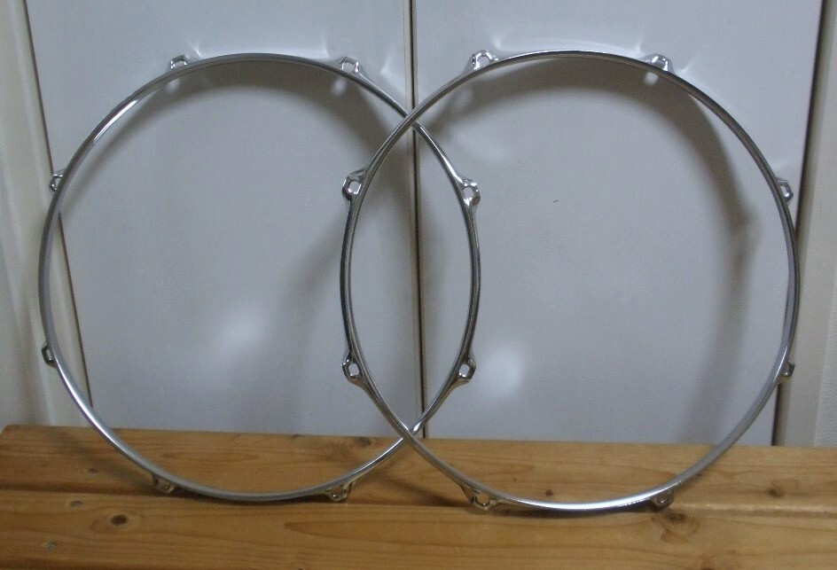 SONOR 純正 14インチ スネア用フープ 上下セット ソナー スネアドラム 14&#34;_画像1