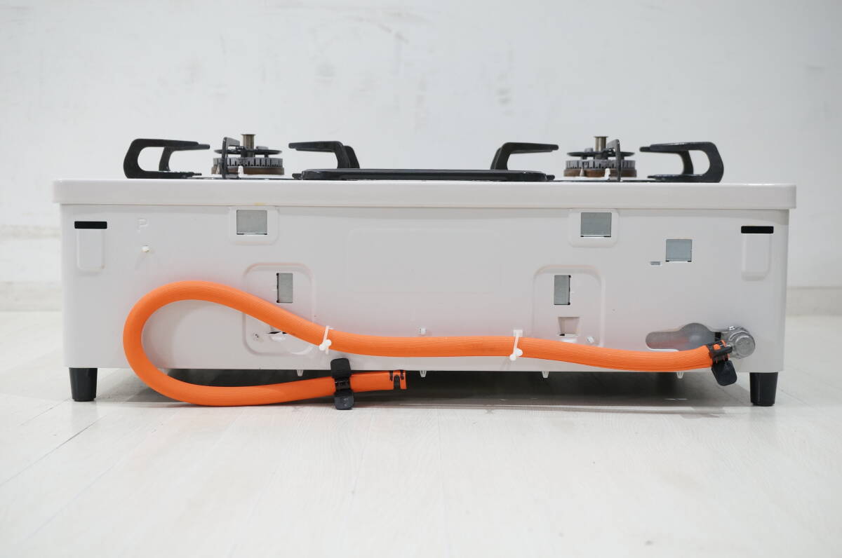 東ハ:【パロマ】ガステーブル PA-S42H-L 2022年 LPガス プロパンガス 左強火力 ガスコンロ 安心のSiセンサーコンロ ★送料無料★_画像4