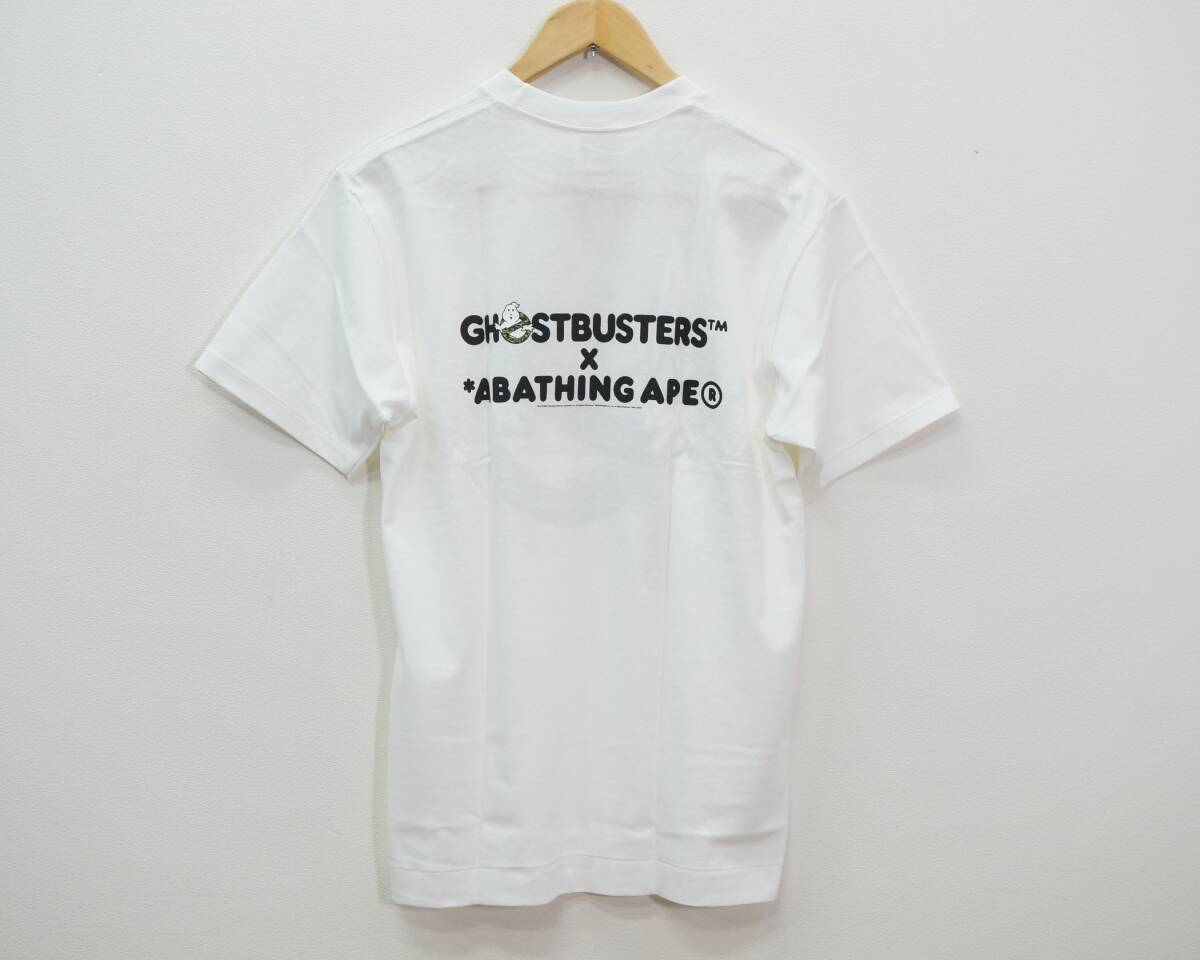 東ハ:未使用【BAPE X GHOSTBUSTERS/ア ベイシング エイプ】ゴーストバスターズ CAMO TEE M カモ柄 コラボＴシャツ ベイプ ★送料無料★_画像6