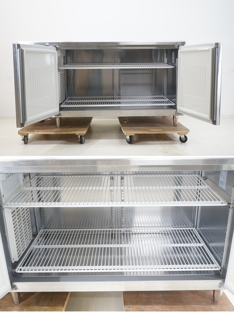  восток - :[ Fukushima промышленность ] для бизнеса холодный стол морозилка номинал содержание сложенный 431L YRW-152FM2-F ширина примерно 150. полки сеть 2 листов есть рефрижератор холодный стол оборудование для кухни 