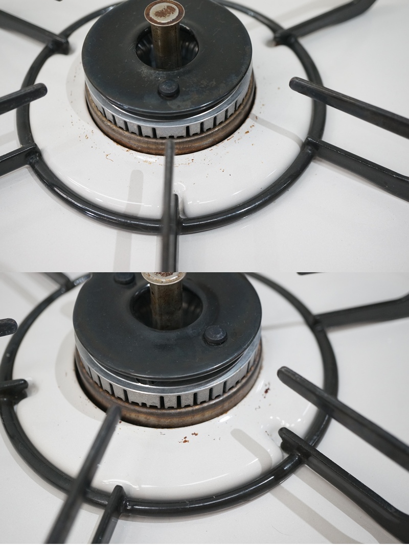 東ハ:【パロマ】ガステーブル PA-S42H-L 2022年 LPガス プロパンガス 左強火力 ガスコンロ 安心のSiセンサーコンロ ★送料無料★_画像8