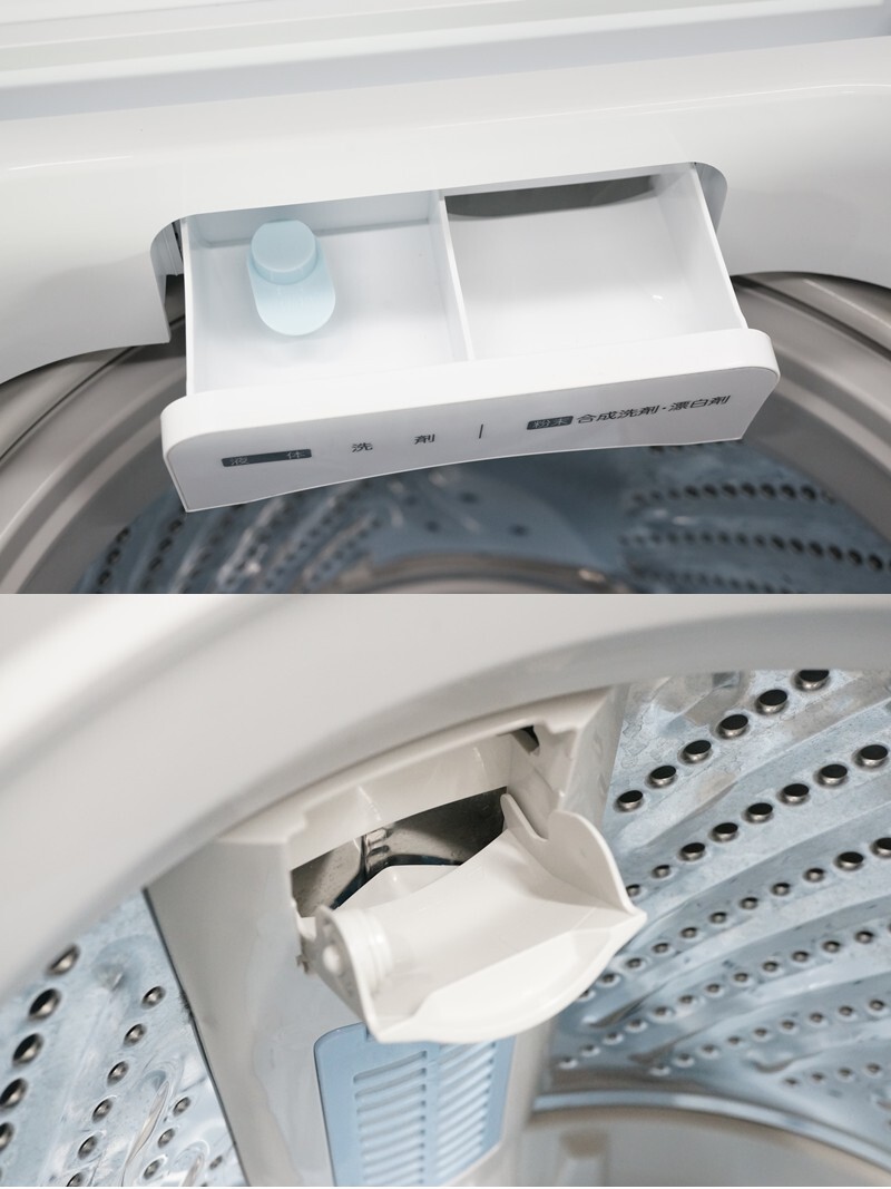 передний da: прекрасный товар [ тонкий вкус ] полная автоматизация стиральная машина 5.5kg HW-55E2W 2023 год ④ модный надеты course цельный душ вода .* бесплатная доставка *
