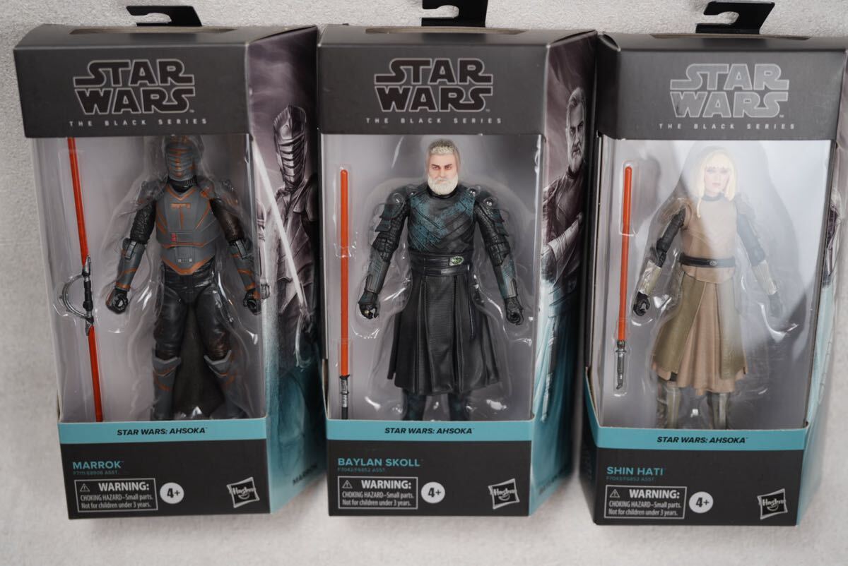 【3体セット】スターウォーズ ブラックシリーズ STAR WARSハズブロ ベイラン シン・ハティ マロック アクションフィギュア_画像4