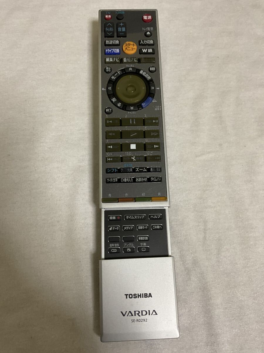 TOSHIBA レコーダーリモコン SE-R0292 No.167_画像3