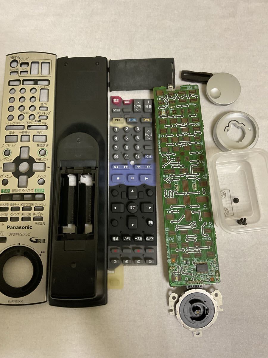 Panasonic DVD/VHS/テレビリモコン EUR7632X30 No.171_画像2