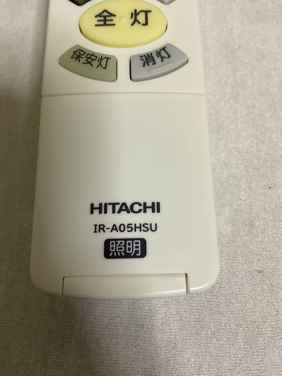 HITACHI 照明リモコン IR-A05HSU No.175_画像5