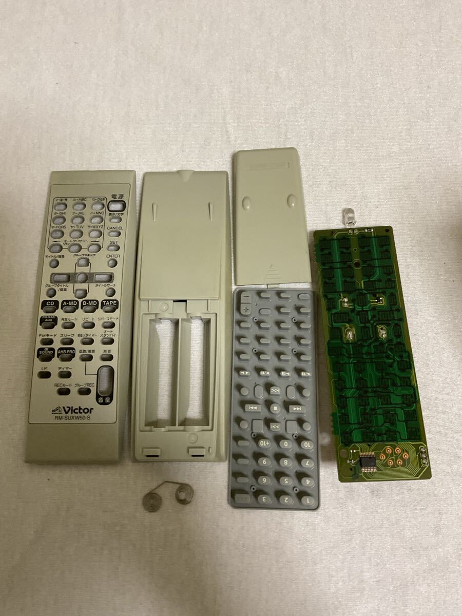Victor オーディオリモコン RM-SUXW50-S No.184_画像2