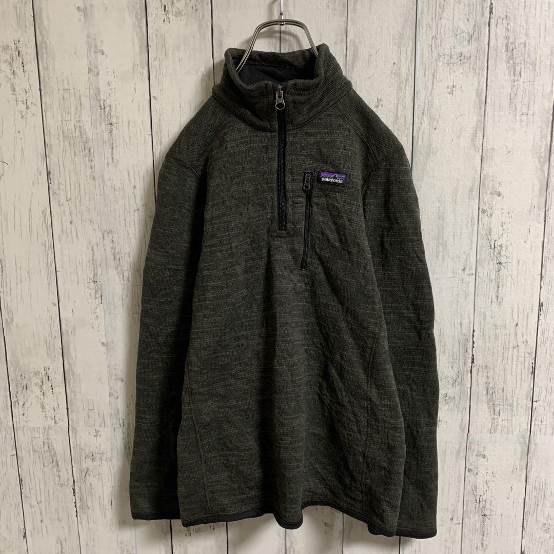 patagonia　パタゴニア　ベターセーター　フリース　ハーフジップ　ダークグレー_画像1