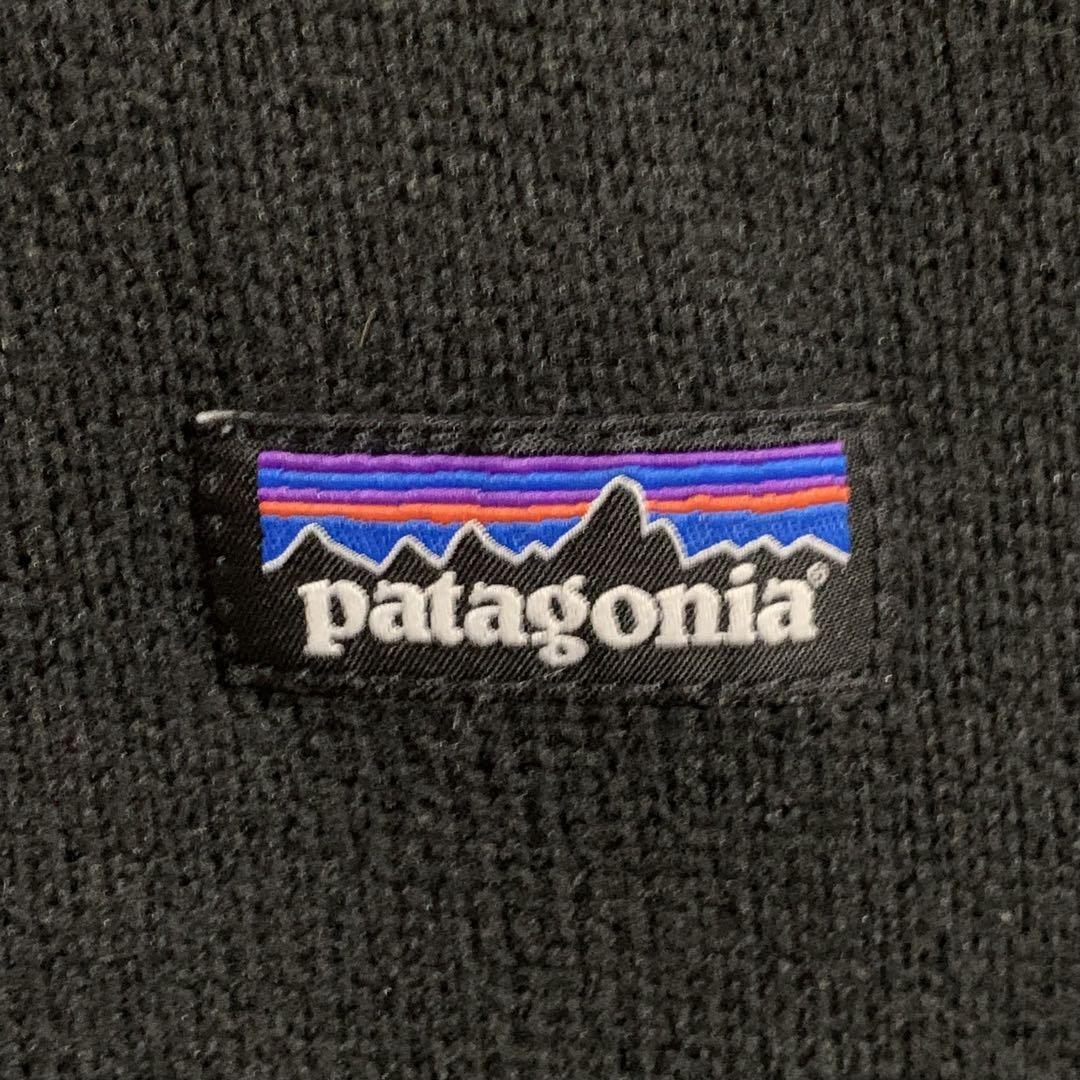 patagonia　パタゴニア　ベターセーター　フリース　企業刺繍　黒　ブラック　フルジップ_画像4