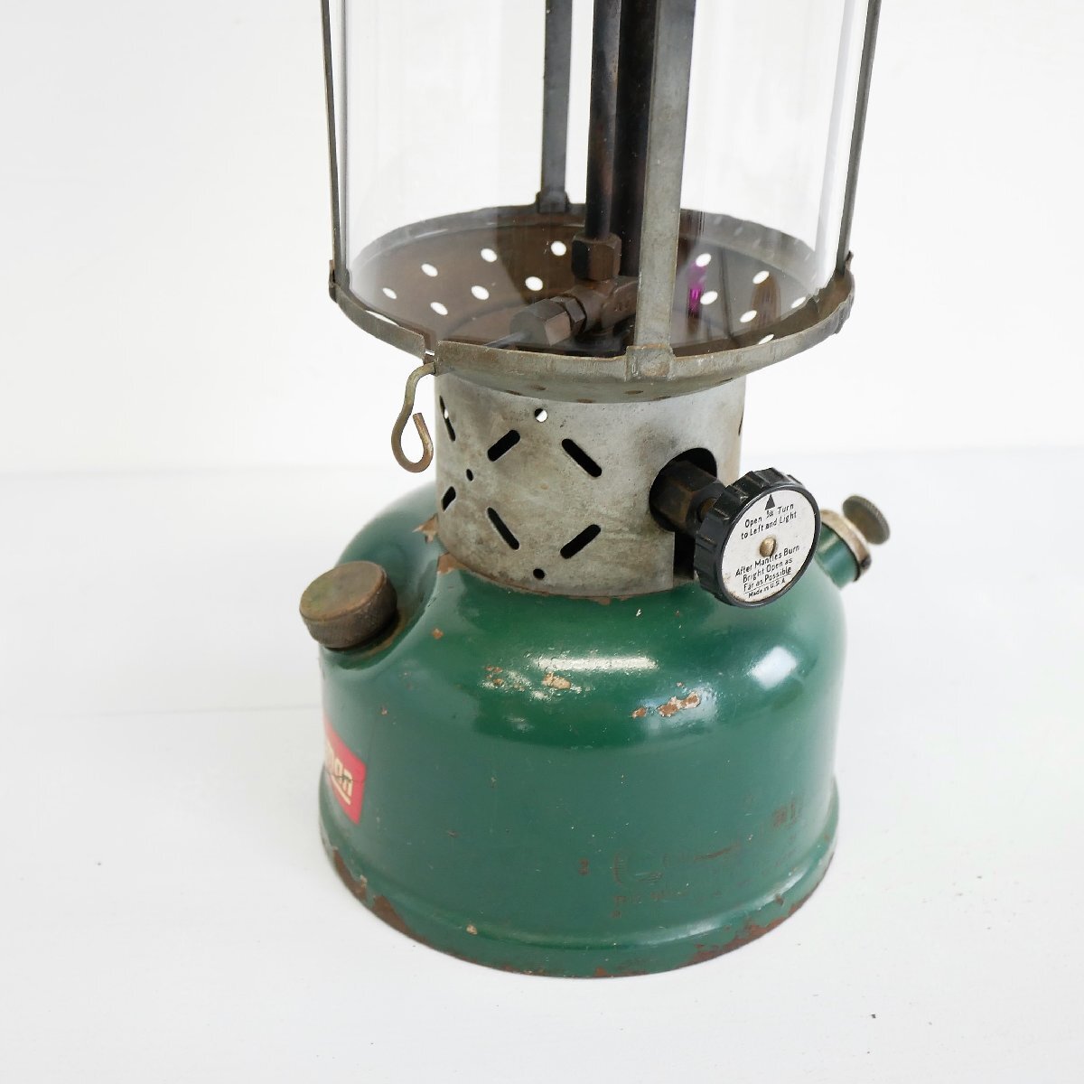  America Vintage Coleman фонарь 220F[#4683]1952 год 1 месяц производство Coleman уличный кемпинг магазин дисплей 