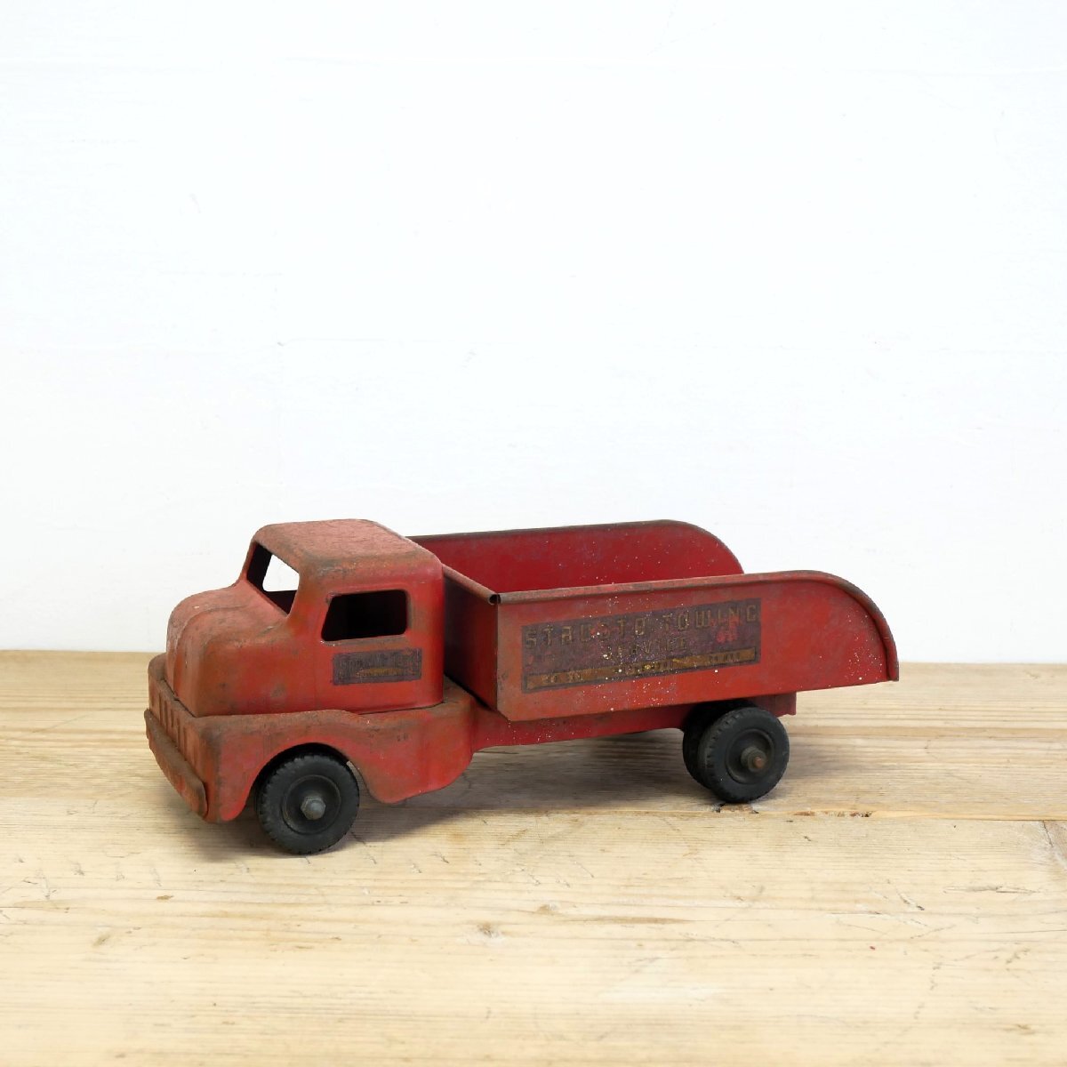  America Vintage игрушка машина STRUCTO TOWING буксир / жестяная пластина производства грузовик игрушка игрушка миникар -тактный lakto#610-20-192-351