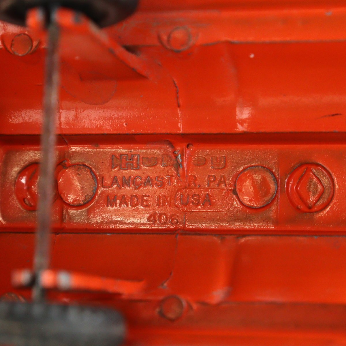 50s Hubley Vintage автоцистерна миникар /NO.406 America литье под давлением me фруктовый пирог i машина игрушка игрушка машина #705-10-131-307