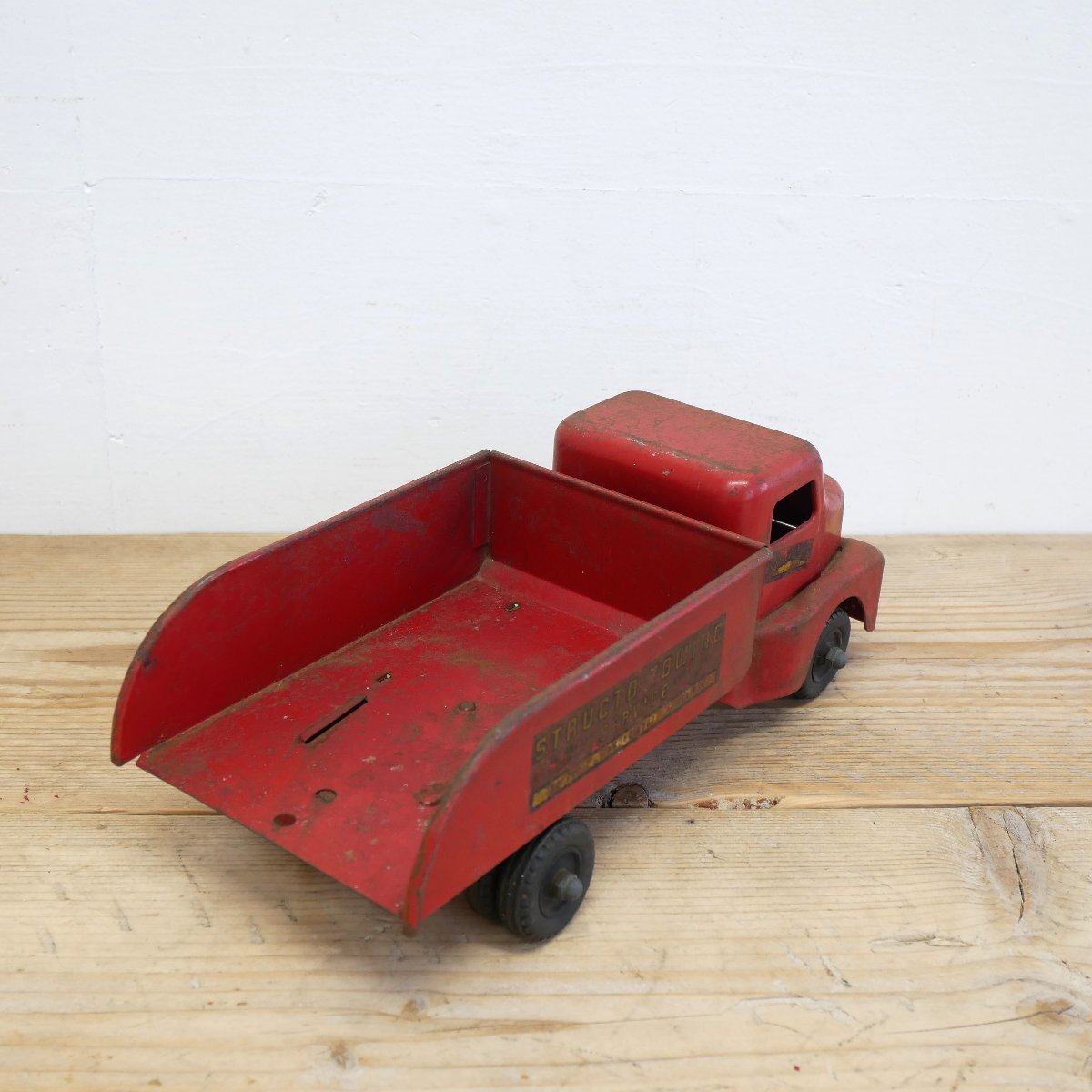  America Vintage игрушка машина STRUCTO TOWING буксир / жестяная пластина производства грузовик игрушка игрушка миникар -тактный lakto#610-20-192-351